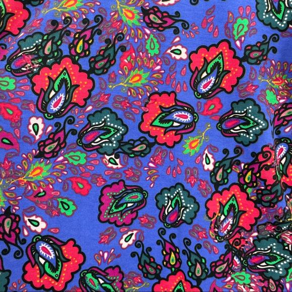 Lularoe Randy Raglan Womens Baseball Tee Floral Rustic XXS NEW - Picture 3 of 8